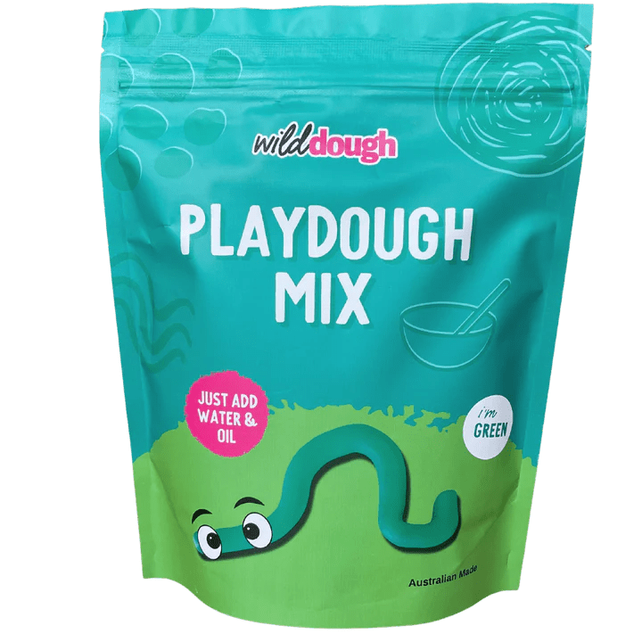 WILD DOUGH | DIY PLAYDOUGH MIX - GREEN by WILD DOUGH CO - The Playful Collective