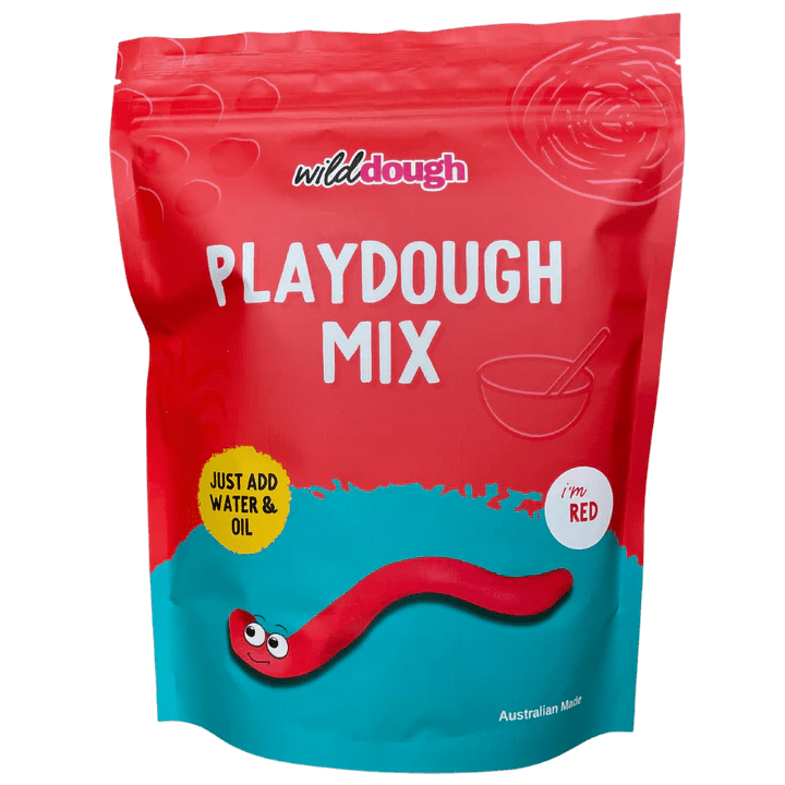 WILD DOUGH | DIY PLAYDOUGH MIX - RED by WILD DOUGH CO - The Playful Collective