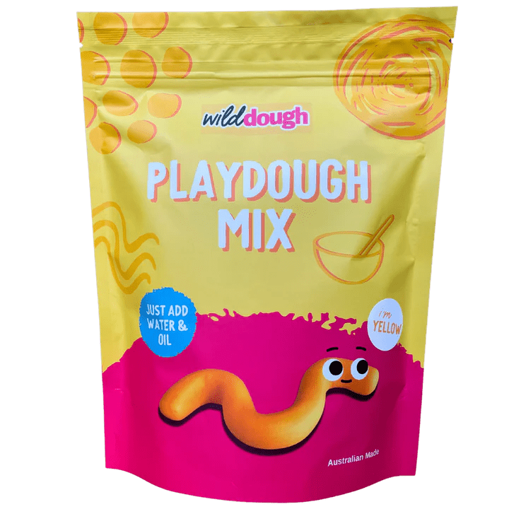 WILD DOUGH | DIY PLAYDOUGH MIX - YELLOW by WILD DOUGH CO - The Playful Collective