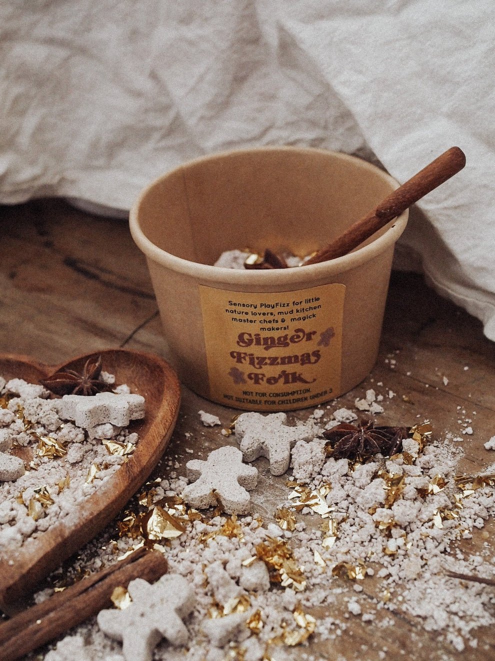 WILD MOUNTAIN CHILD | GINGER FIZZMAS FOLK - CRUMBLE CUP *PRE - ORDER* by WILD MOUNTAIN CHILD - The Playful Collective