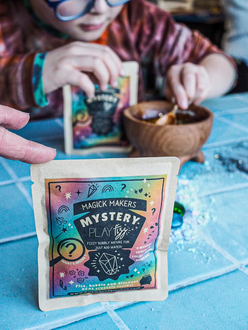 WILD MOUNTAIN CHILD | MAGICK MAKERS MYSTERY PLAYFIZZ by WILD MOUNTAIN CHILD - The Playful Collective