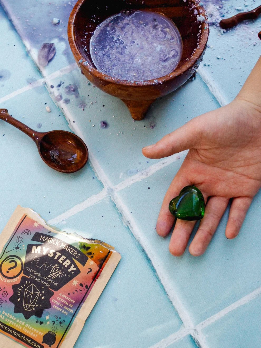 WILD MOUNTAIN CHILD | MAGICK MAKERS MYSTERY PLAYFIZZ by WILD MOUNTAIN CHILD - The Playful Collective