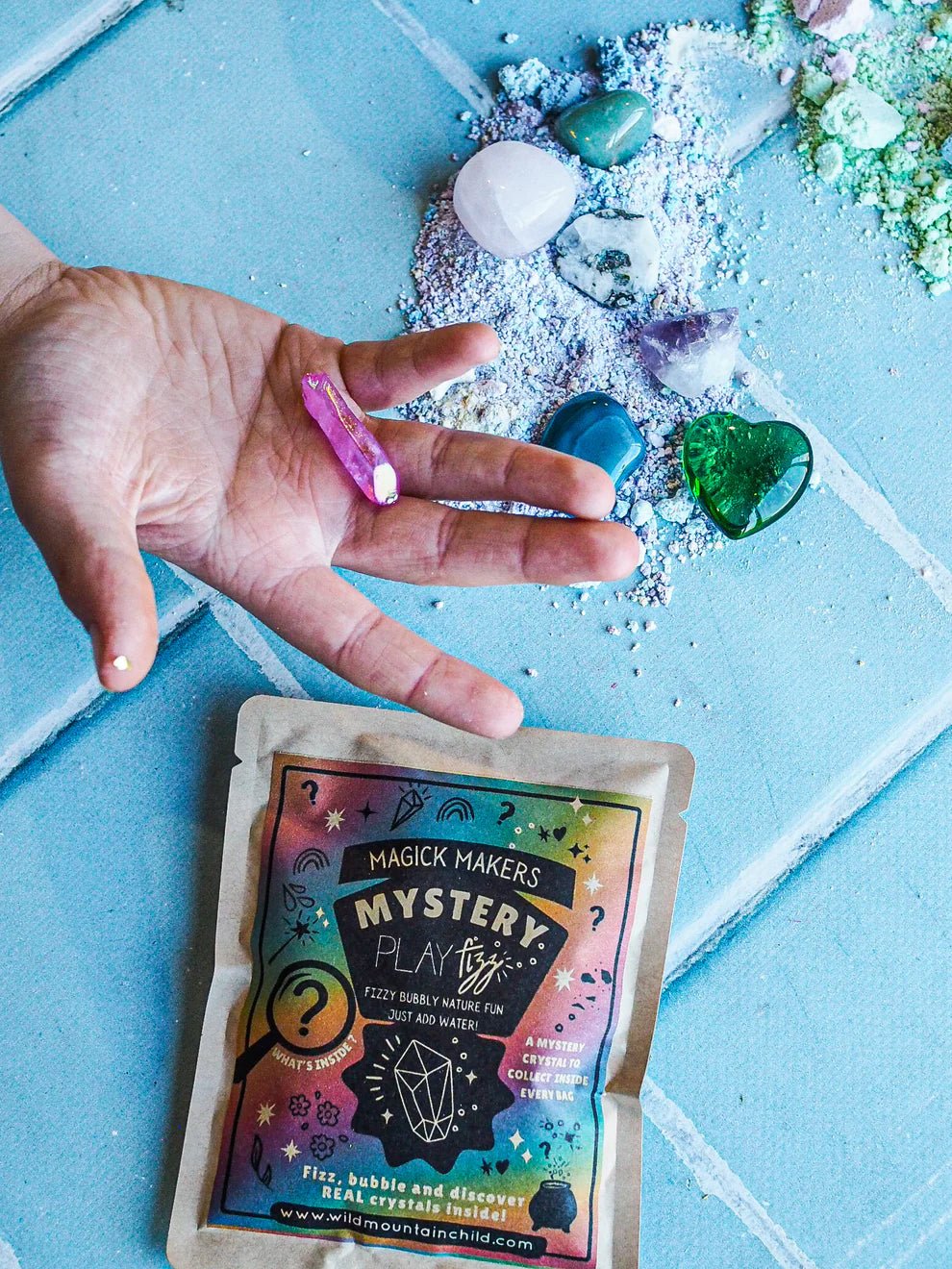 WILD MOUNTAIN CHILD | MAGICK MAKERS MYSTERY PLAYFIZZ by WILD MOUNTAIN CHILD - The Playful Collective