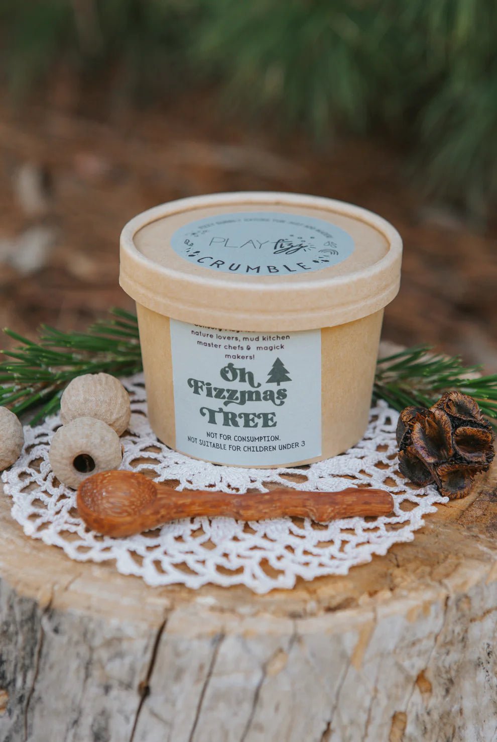 WILD MOUNTAIN CHILD | OH FIZZMAS TREE - CRUMBLE CUP *PRE - ORDER* by WILD MOUNTAIN CHILD - The Playful Collective