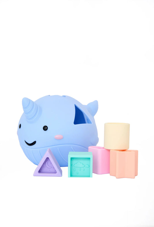 JELLYSTONE DESIGNS | NARWHAL SHAPE SORTER