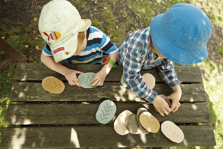 YELLOW DOOR | FEELS - WRITE STONES - SET OF 3 by YELLOW DOOR - The Playful Collective