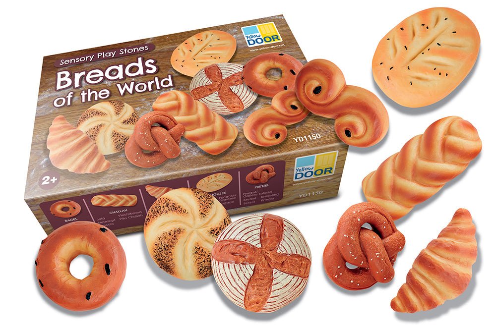 YELLOW DOOR | SENSORY PLAY STONES - BREADS OF THE WORLD by YELLOW DOOR - The Playful Collective