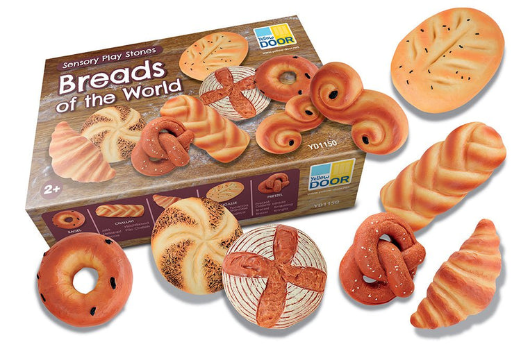 YELLOW DOOR | SENSORY PLAY STONES - BREADS OF THE WORLD by YELLOW DOOR - The Playful Collective