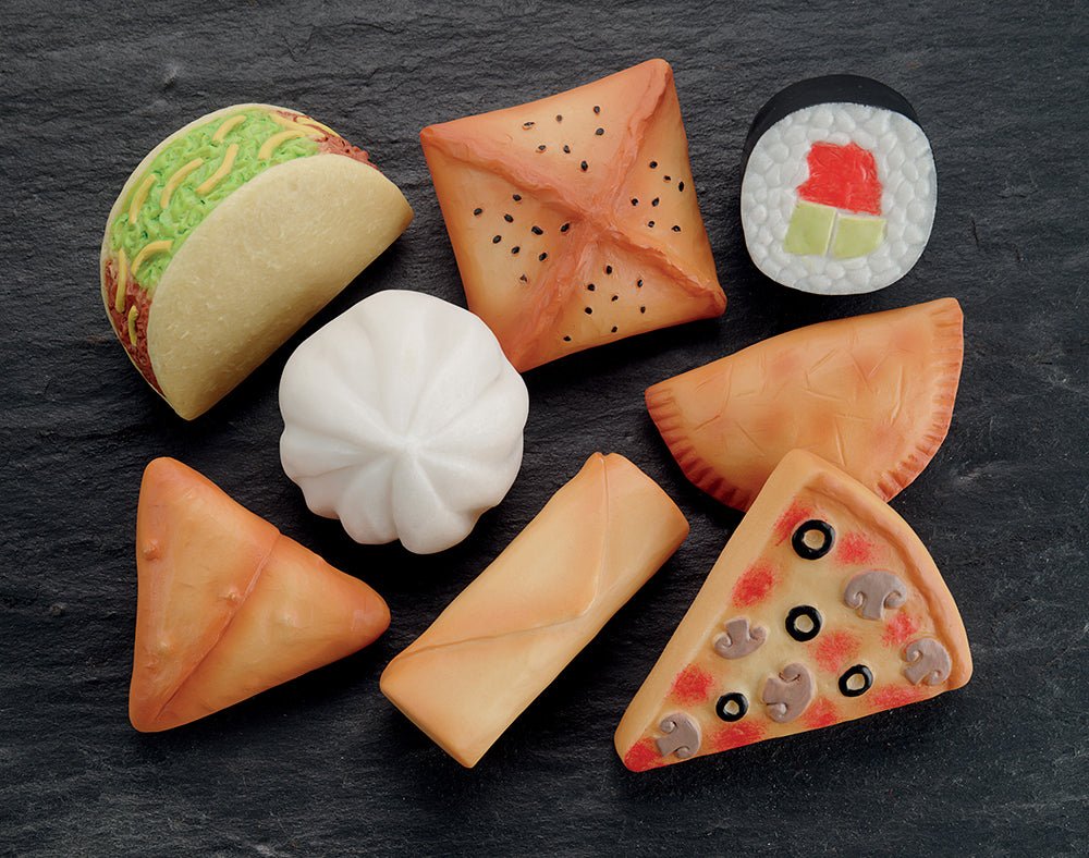 YELLOW DOOR | SENSORY PLAY STONES - FOODS OF THE WORLD by YELLOW DOOR - The Playful Collective