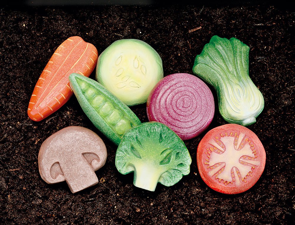 YELLOW DOOR | SENSORY PLAY STONES - VEGETABLES by YELLOW DOOR - The Playful Collective