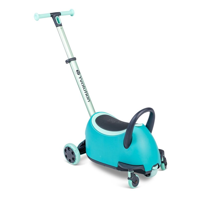 YVOLUTION | GLIDER LUNA 5 - in - 1 SCOOTER & RIDE ON - GREEN GLIDER by YVOLUTION - The Playful Collective