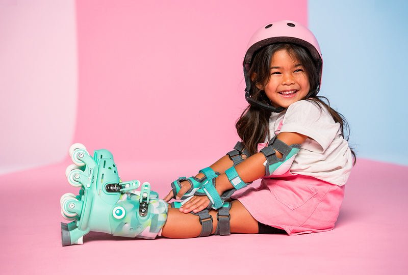 YVOLUTION | KIDS TWISTA LEARNER SKATES (SIZE 7 - 11) - GREEN SKATES ONLY by YVOLUTION - The Playful Collective