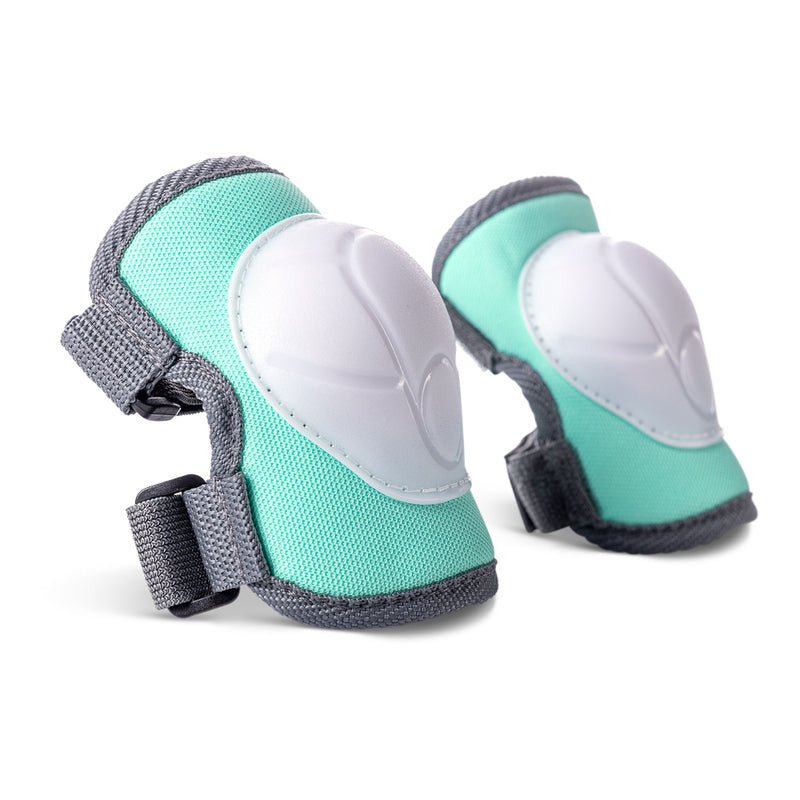 YVOLUTION | KIDS TWISTA LEARNER SKATES (SIZE 7 - 11) - PINK *PRE - ORDER* SKATES + GREEN SAFETY PADS by YVOLUTION - The Playful Collective