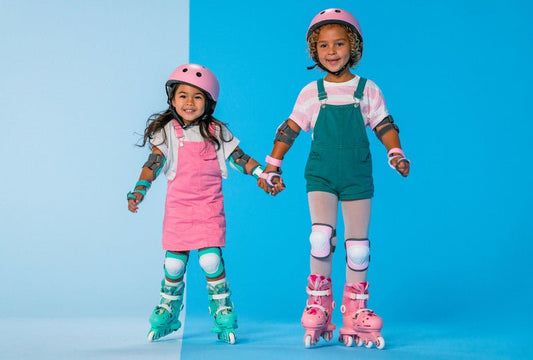 YVOLUTION | KIDS TWISTA LEARNER SKATES (SIZE 7 - 11) - PINK *PRE - ORDER* SKATES ONLY by YVOLUTION - The Playful Collective