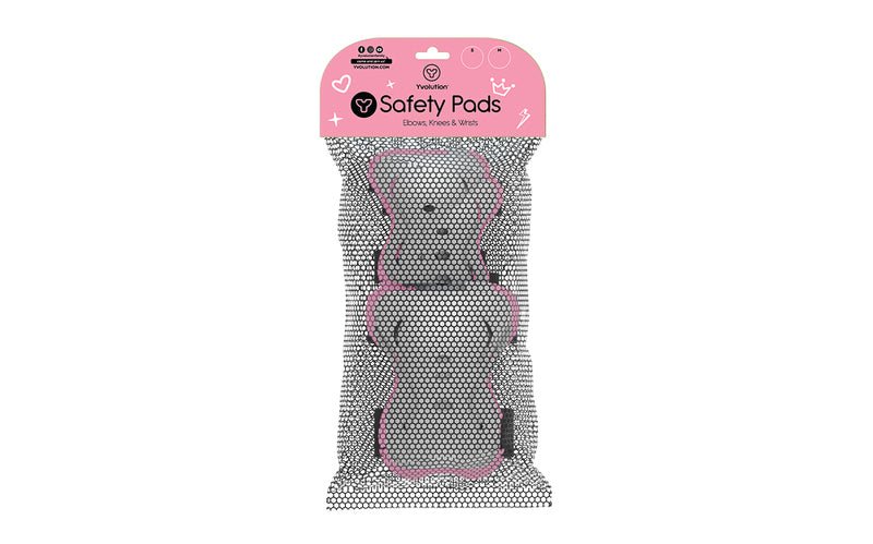 YVOLUTION | KIDS TWISTA LEARNER SKATES (SIZE 7 - 11) - PINK *PRE - ORDER* SKATES + PINK SAFETY PADS by YVOLUTION - The Playful Collective