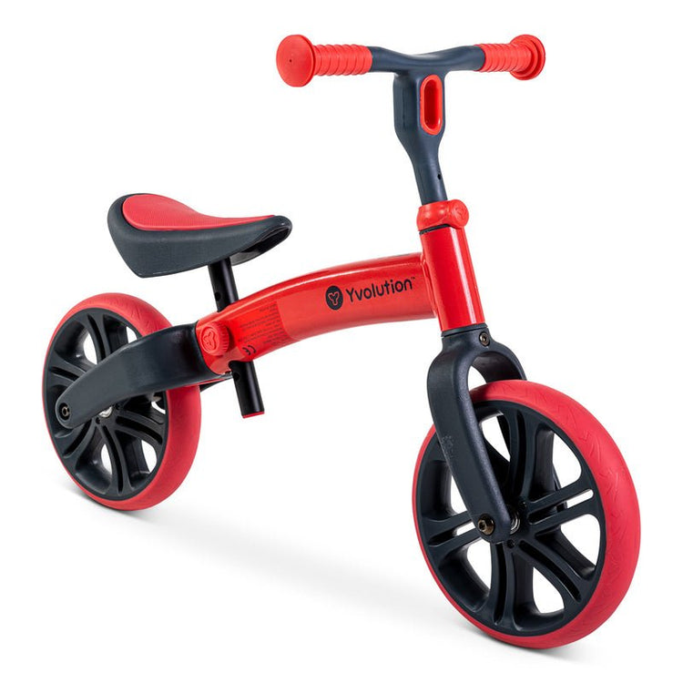 YVOLUTION | Y VELO JUNIOR BALANCE BIKE - RED *PRE - ORDER* BIKE ONLY by YVOLUTION - The Playful Collective