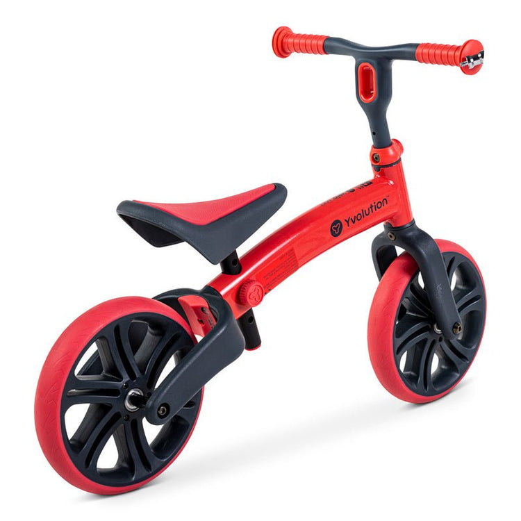 YVOLUTION | Y VELO JUNIOR BALANCE BIKE - RED *PRE - ORDER* BIKE ONLY by YVOLUTION - The Playful Collective