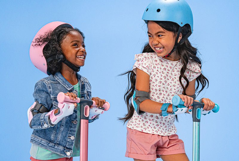 YVOLUTION | Y VELO JUNIOR BALANCE BIKE - RED *PRE - ORDER* BIKE + PINK SAFETY PADS by YVOLUTION - The Playful Collective