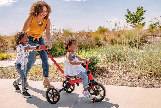 YVOLUTION | YVELO FLIPPA TRIKE - RED *PRE - ORDER* TRIKE ONLY by YVOLUTION - The Playful Collective