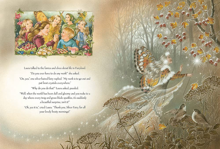 A VISIT TO FAIRYLAND (LENTICULAR HARDBACK) by SHIRLEY BARBER - The Playful Collective