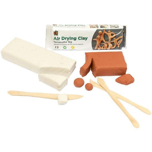 AIR DRYING CLAY WHITE 1kg by EDUCATIONAL COLOURS - The Playful Collective