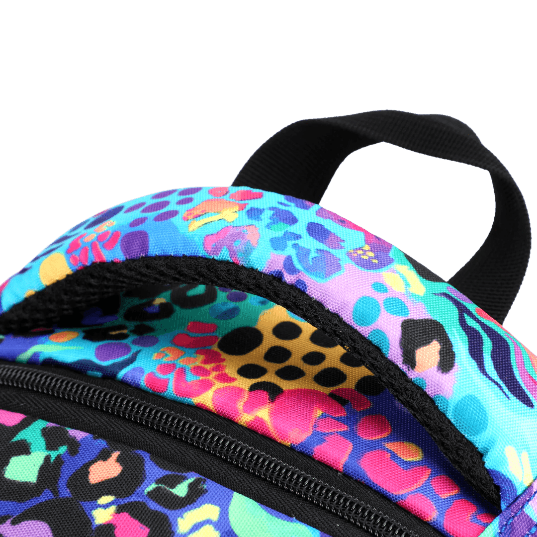 ALIMASY | LARGE/SCHOOL KIDS BACKPACK - ELECTRIC LEOPARD by ALIMASY - The Playful Collective