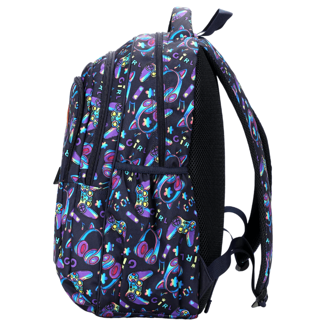ALIMASY | LARGE/SCHOOL KIDS BACKPACK - GIRL GAMING by ALIMASY - The Playful Collective