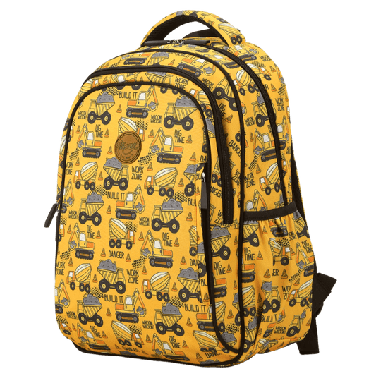 ALIMASY | MIDSIZE KIDS BACKPACK - CONSTRUCTION by ALIMASY - The Playful Collective