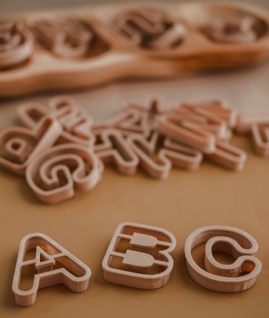ALPHABET ECO CUTTER SET by KINFOLK PANTRY - The Playful Collective