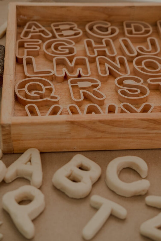 ALPHABET ECO CUTTER SET by KINFOLK PANTRY - The Playful Collective