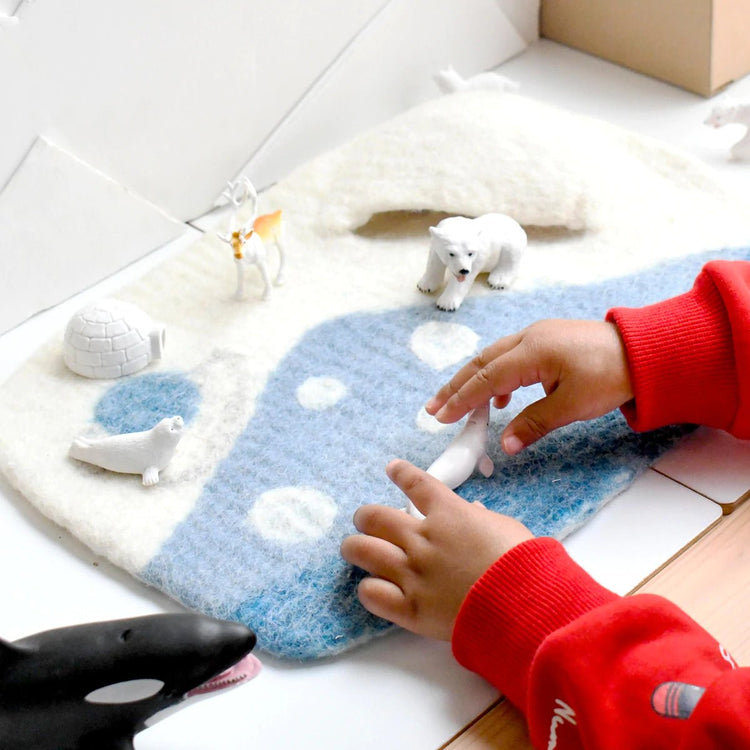 ARCTIC PLAY MAT PLAYSCAPE by TARA TREASURES - The Playful Collective