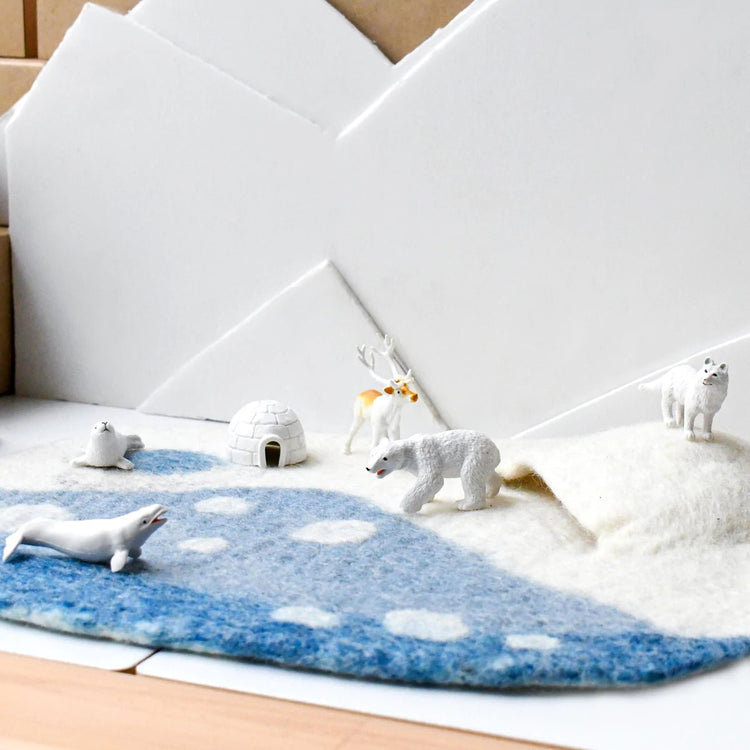 ARCTIC PLAY MAT PLAYSCAPE by TARA TREASURES - The Playful Collective