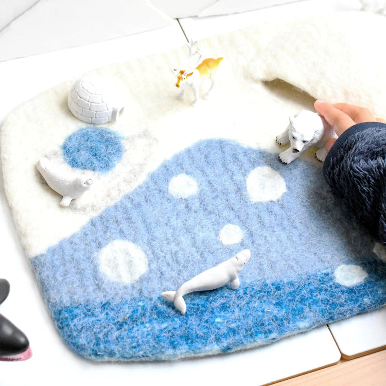 ARCTIC PLAY MAT PLAYSCAPE by TARA TREASURES - The Playful Collective