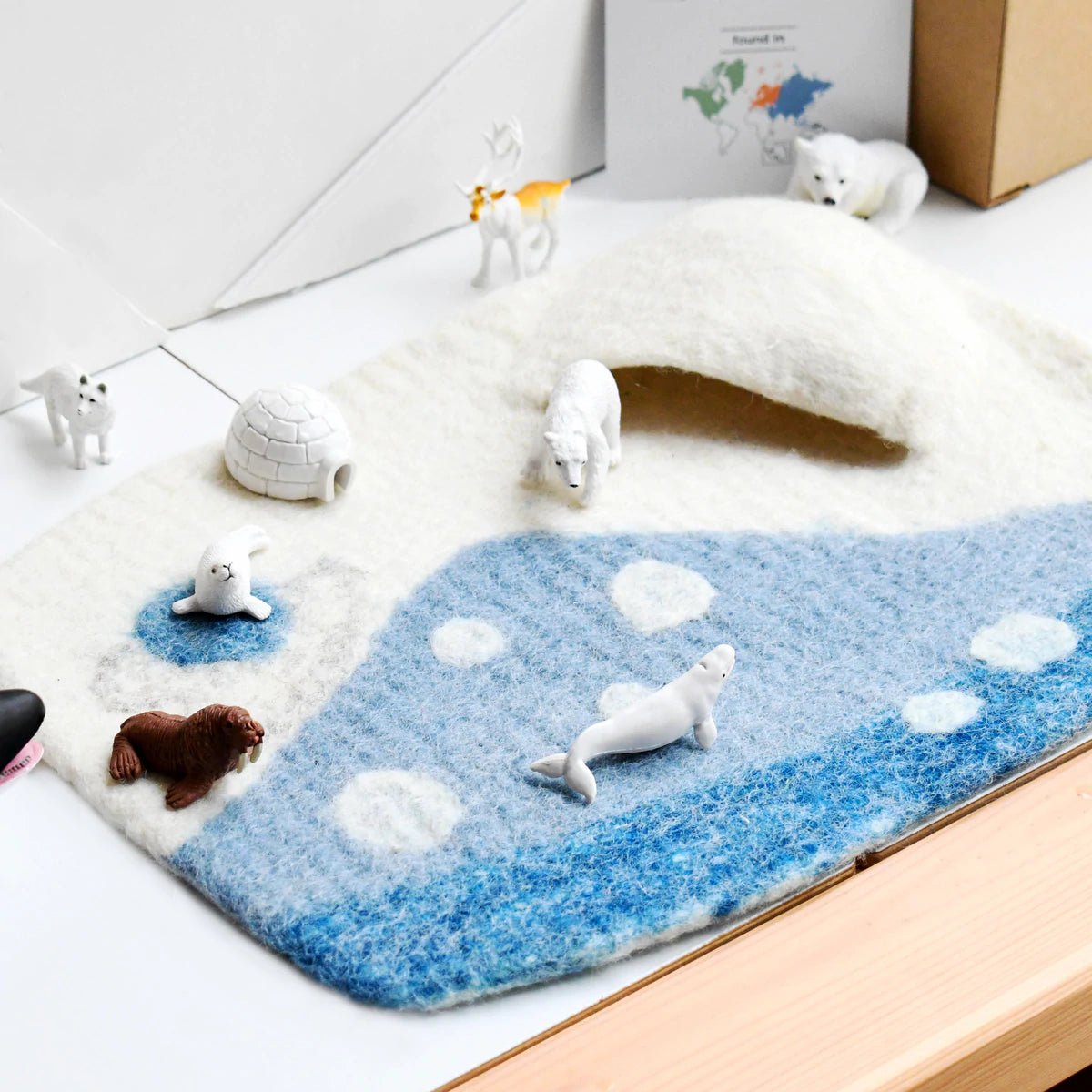 ARCTIC PLAY MAT PLAYSCAPE by TARA TREASURES - The Playful Collective