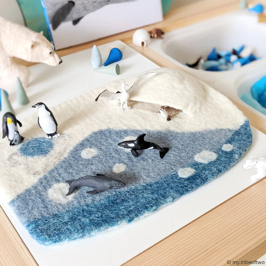 ARCTIC PLAY MAT PLAYSCAPE by TARA TREASURES - The Playful Collective