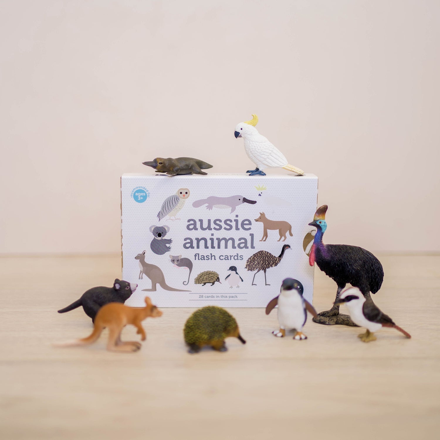 AUSSIE ANIMAL FLASH CARDS by TWO LITTLE DUCKLINGS - The Playful Collective