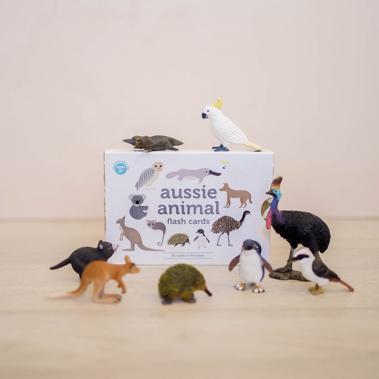 AUSSIE ANIMAL FLASH CARDS by TWO LITTLE DUCKLINGS - The Playful Collective