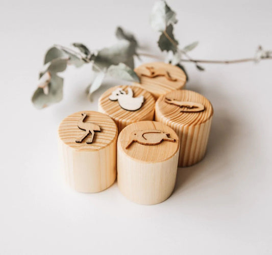 AUSTRALIAN ANIMALS PLAYDOUGH STAMPS by BEADIE BUG PLAY - The Playful Collective