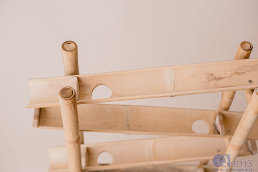 BAMBOO WATER & BALL RACK *PRE-ORDER* by QTOYS - The Playful Collective