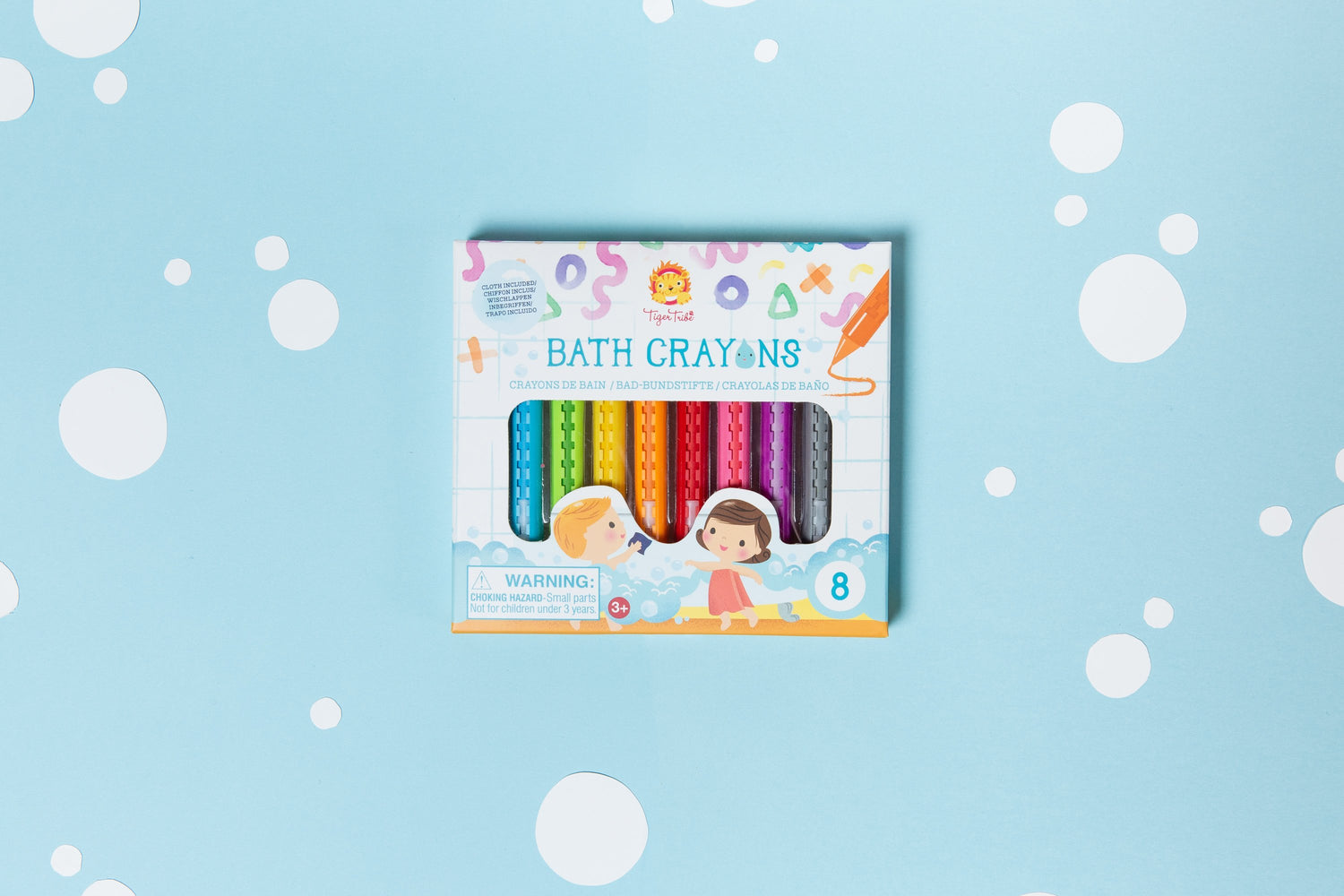 Tiger Tribe Bath Crayons for Toddlers
