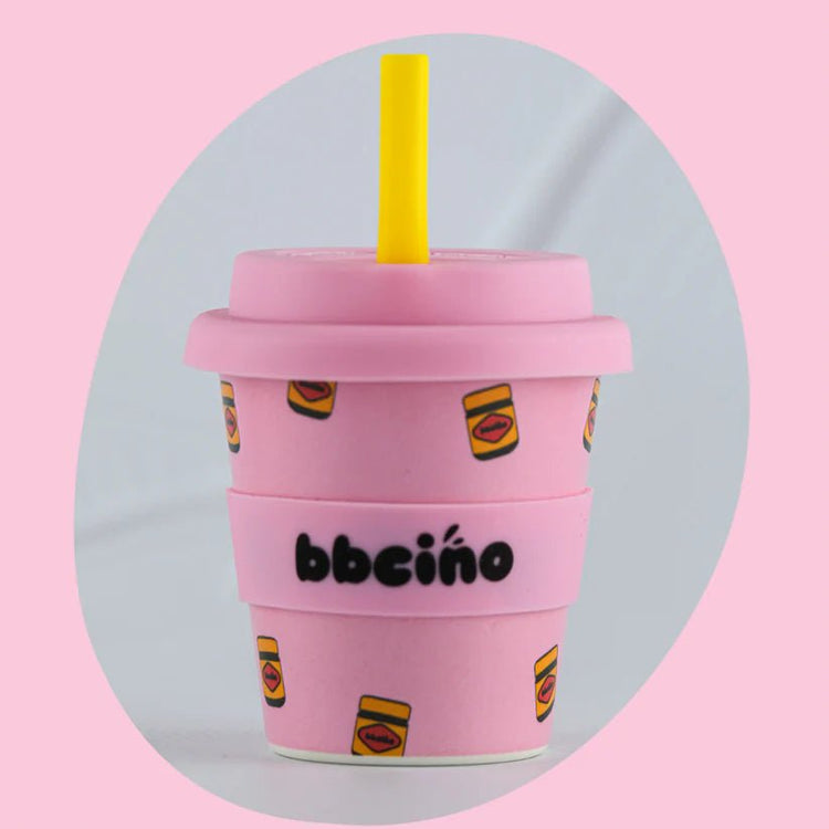 BBCINO | REUSABLE BABYCINO CUP - MITEY GOOD IN PINK *LIMITED EDITION* by BBCINO - The Playful Collective