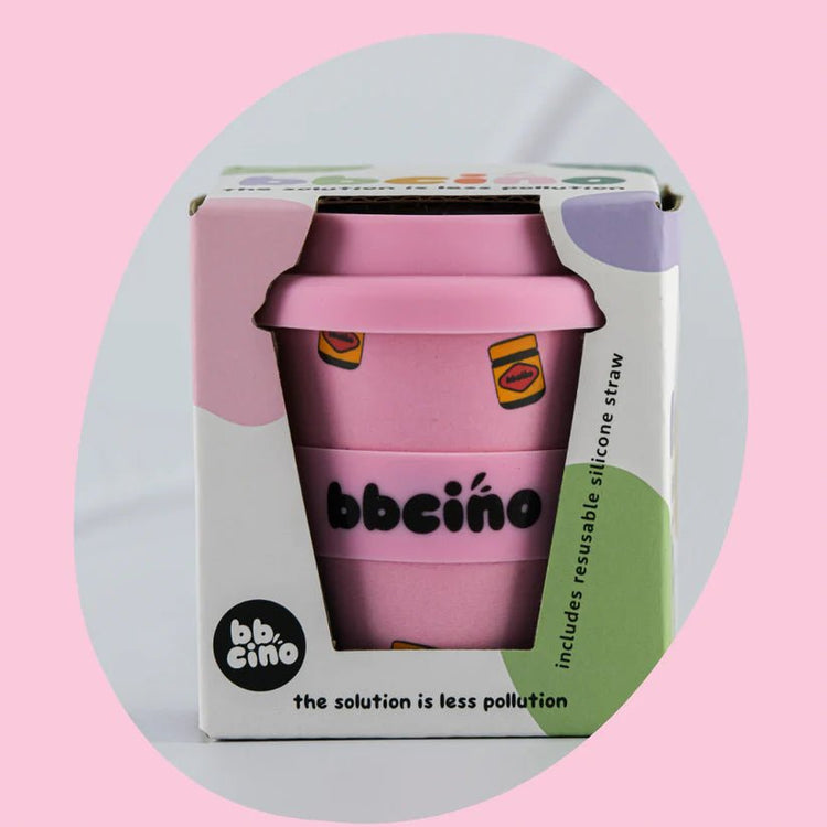 BBCINO | REUSABLE BABYCINO CUP - MITEY GOOD IN PINK *LIMITED EDITION* by BBCINO - The Playful Collective