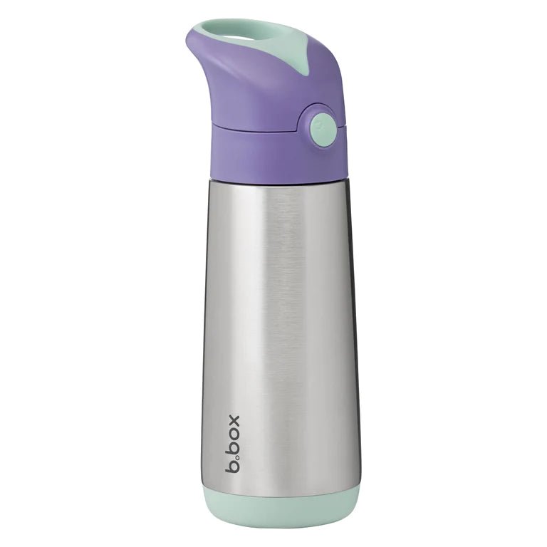B.BOX INSULATED DRINK BOTTLE 500mL Lilac Pop by B.BOX - The Playful Collective