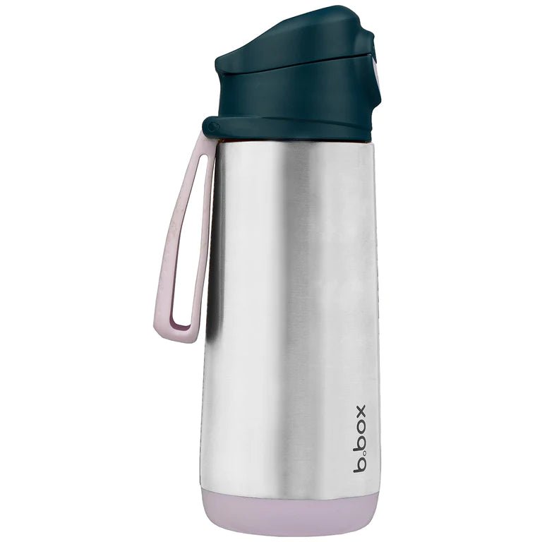 B.BOX INSULATED SPORT SPOUT BOTTLE 500mL Indigo Rose by B.BOX - The Playful Collective