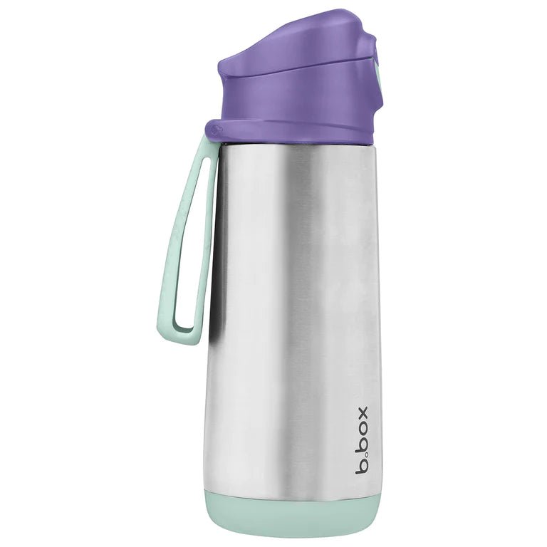 B.BOX INSULATED SPORT SPOUT BOTTLE 500mL Lilac Pop by B.BOX - The Playful Collective