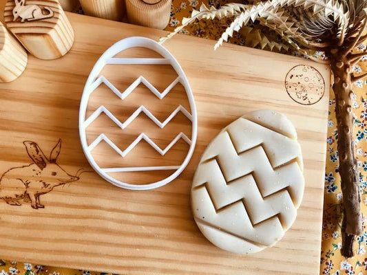 BEADIE BUG PLAY | ZIG ZAG EASTER EGG BIO CUTTER by BEADIE BUG PLAY - The Playful Collective