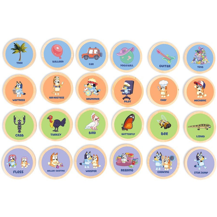 BLUEY | WOODEN CHARADES *PRE-ORDER* by BLUEY - The Playful Collective