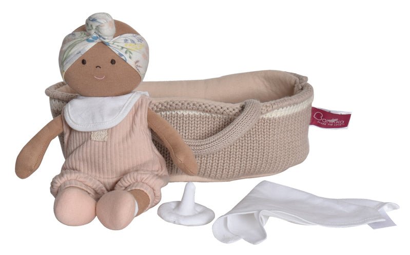 BONIKKA | PINK OUTFIT BABY WITH KNITTED CARRY COT by BONIKKA - The Playful Collective