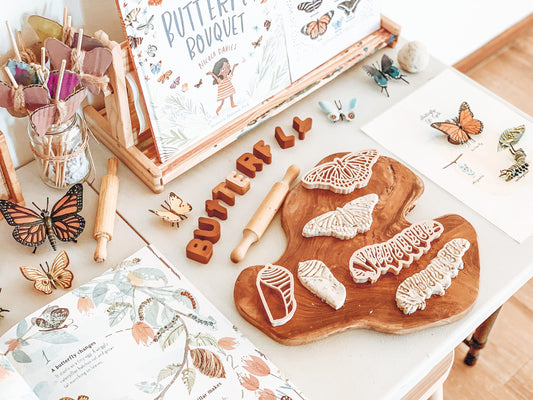 BUTTERFLY LIFE CYCLE ECO CUTTER SET PRE-ORDER by KINFOLK PANTRY - The Playful Collective