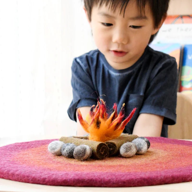 CAMPFIRE PLAY MAT PLAYSCAPE by TARA TREASURES - The Playful Collective